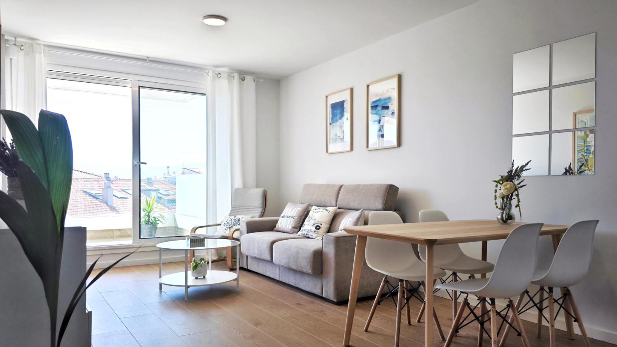 Desconectaengalicia Apartamento Zoo Con Piscina Y Vistas Al Mar A 150 Metros De Silgar سانكسينكسو المظهر الخارجي الصورة