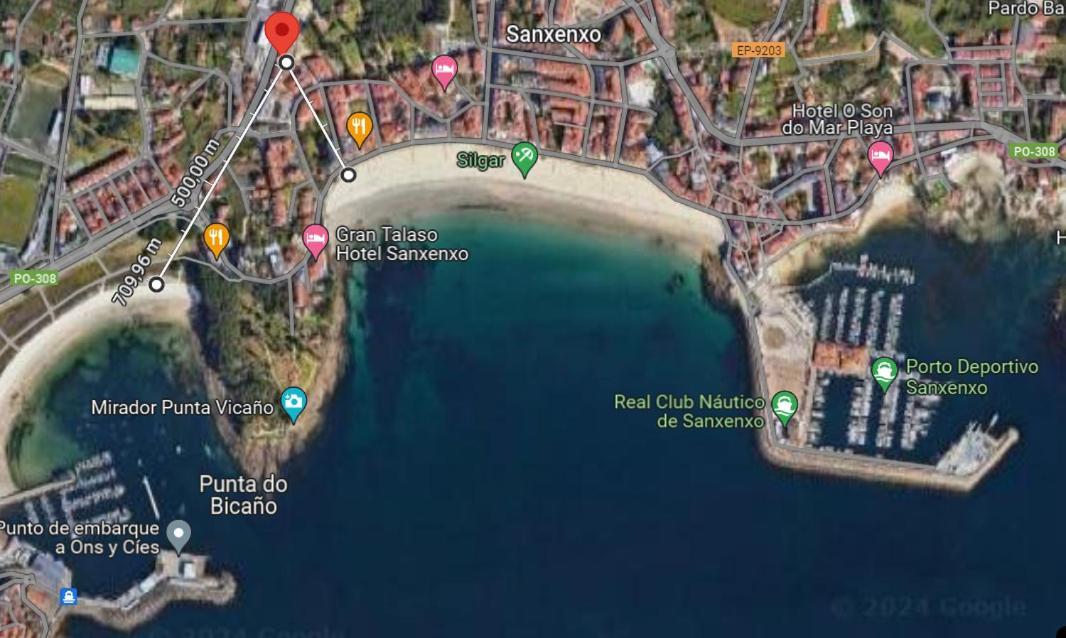 Desconectaengalicia Apartamento Zoo Con Piscina Y Vistas Al Mar A 150 Metros De Silgar سانكسينكسو المظهر الخارجي الصورة